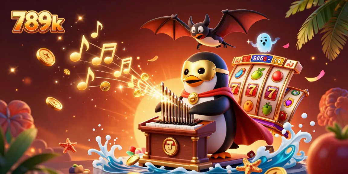 Immerse in the thrilling world of 789k slots with colorful animated characters and dynamic elements.
